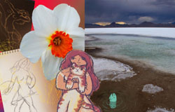 ODP-011　the Journey - 2　sizes on demand　original digital printmaking limited edition　